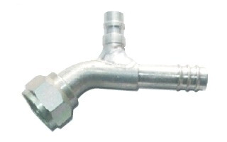 CURVO 45� 1/2" C/V/R-134A, ORING, HIERRO      