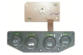 PLACA DE COMANDO FORD KA (4 BOT.).      