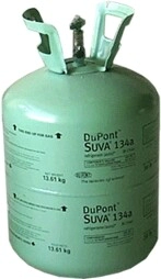 GAS REFRIGERANTE R-134A X 13.60KGS, MARCA DUPONT      
