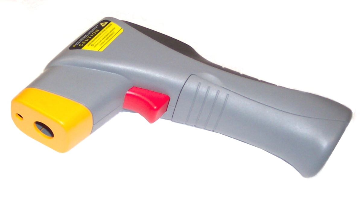 TERMOMETRO INFRAROJO, TIPO PISTOLA      