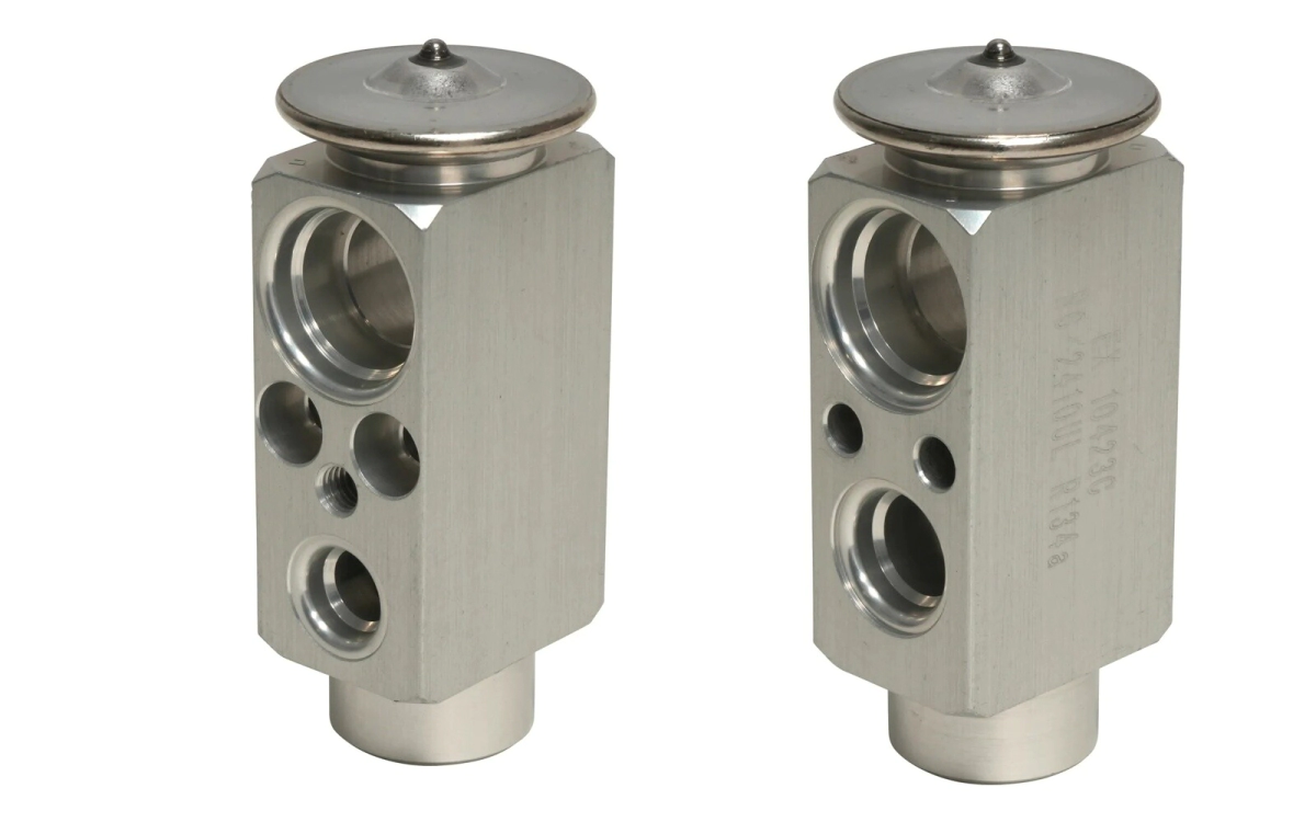 VALV. EXP. BLOCK MERC. BENZ ATEGO / ACTROS, BRIDA      