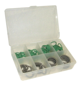 CAJA DE ORING R-134A, 8 MED./100UNI      