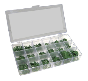 CAJA DE ORING R-134A, 18 MED./265UN      