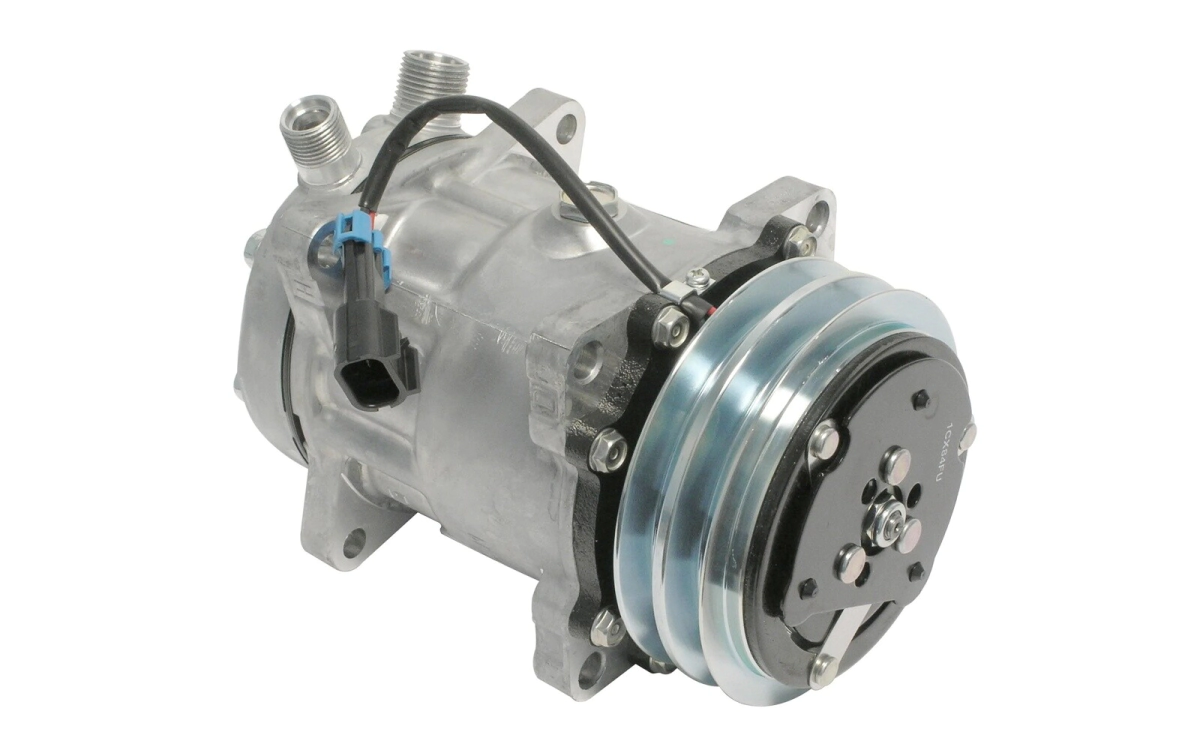 COMP. 7H15SHD, 2A, 12V, 125MM, VERT. ORING, SANDEN      