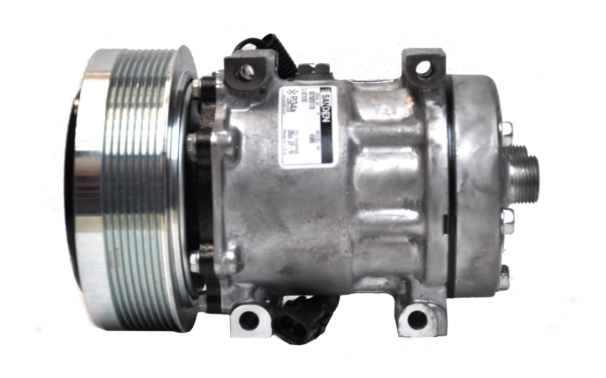 COMP. SD7H15SHD, 8PK, 12V, 152mm, ROT.HOR./CASE NH      