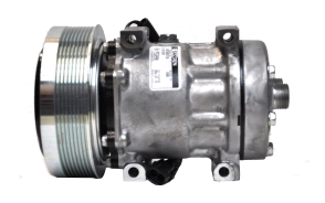 COMP. SD7H15SHD, 8PK, 12V, 152mm, ROT.HOR./CASE NH      