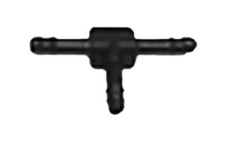 TEE DE VACIO PLASTICA 1/8" CIRCUITO      