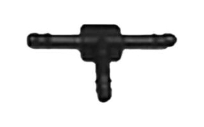 TEE DE VACIO PLASTICA 1/8