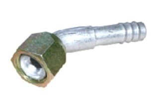 CURVO 45� 5/16", FLARE, DE HIERRO      