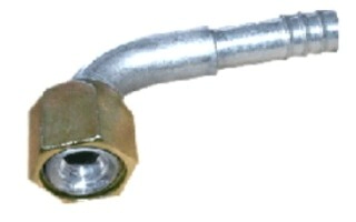 CODO 90� 13/32", FLARE, DE HIERRO      